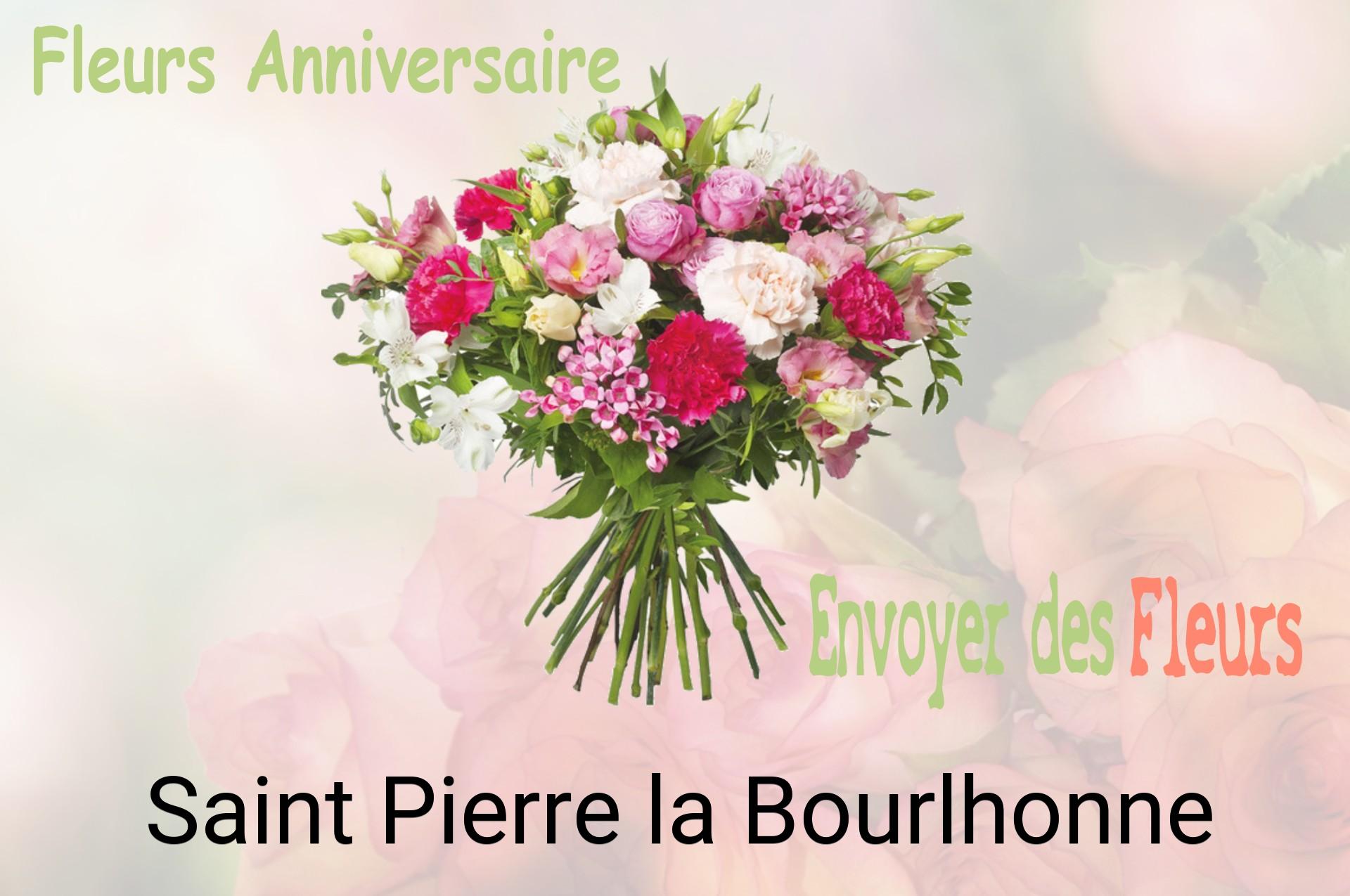 Bouquet de fleurs d’anniversaire livré à Saint-Pierre-la-Bourlhonne