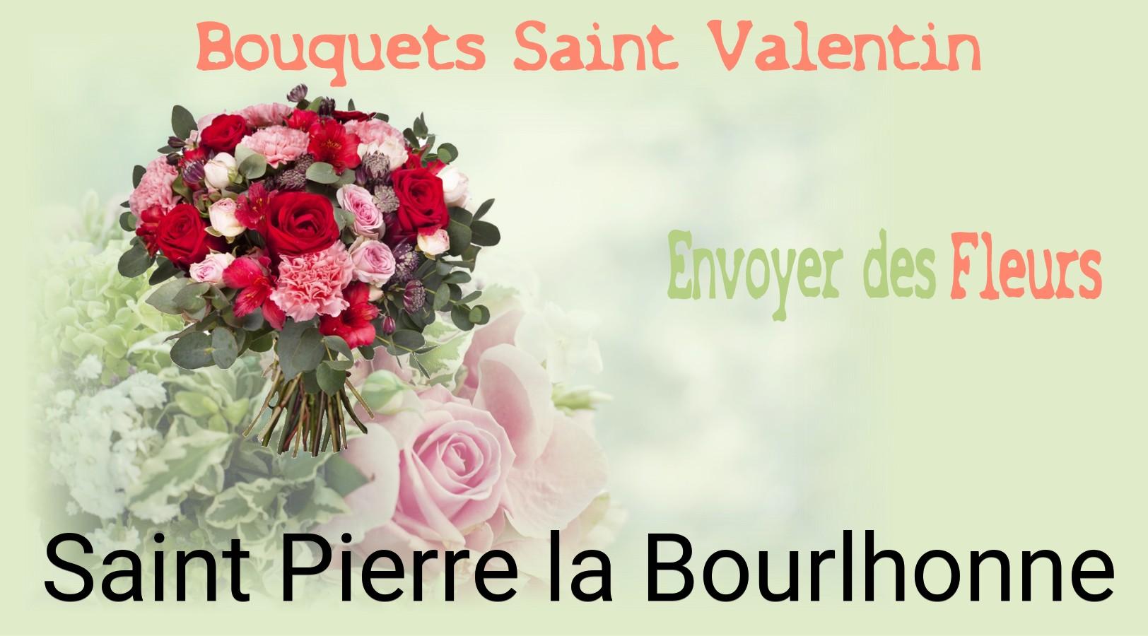 Roses de Saint-Valentin livrées à Saint-Pierre-la-Bourlhonne